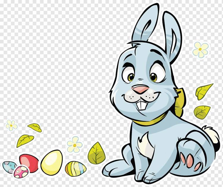 Пасхальный заяц рисунок подарок счастья, кролик, млекопитающее, животные, плакат png