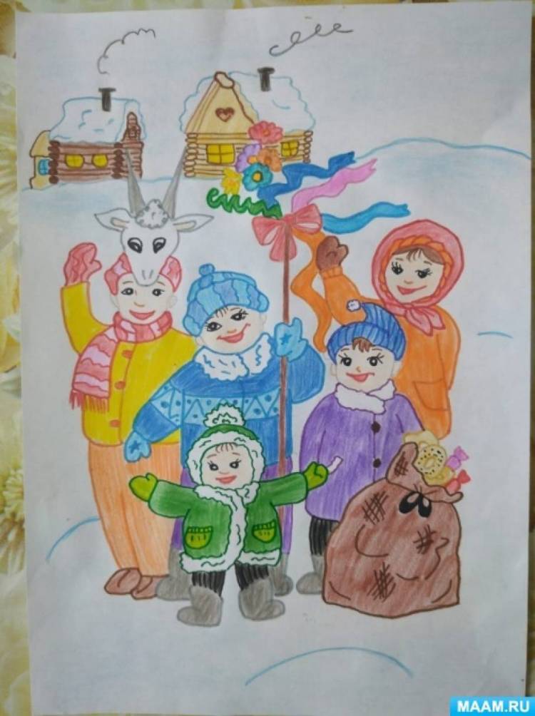 Фотоотчёт о семейном конкурсе рисунков «Мы