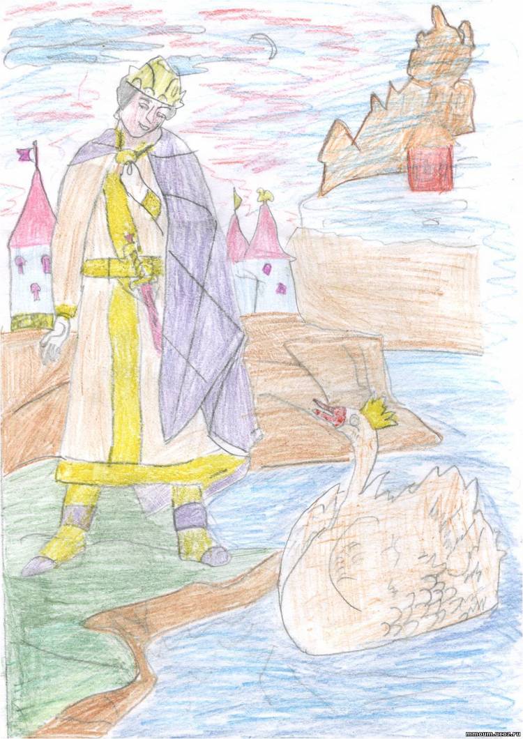 Рисунок Сказка о царе Салтане