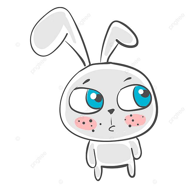 Картина красивого голубоглазого милого ушастого зайца вектор Кол PNG , кролик, млекопитающее, заяц PNG картинки и пнг рисунок для бесплатной загрузки