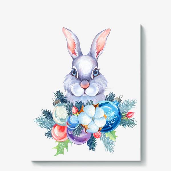 Полотенце «Новогодний кролик