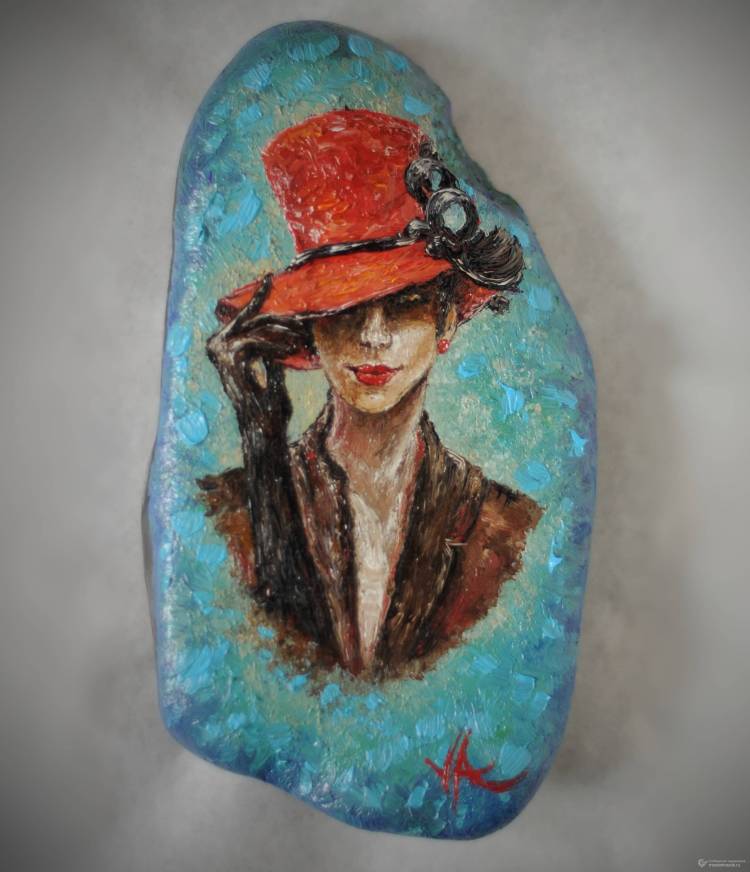 Картина ««Дама в шляпе»»