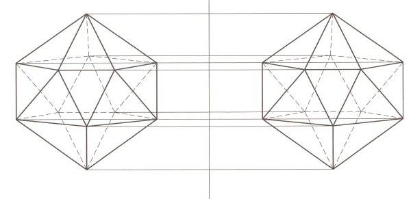 Рисунок осевая симметрия сложная 