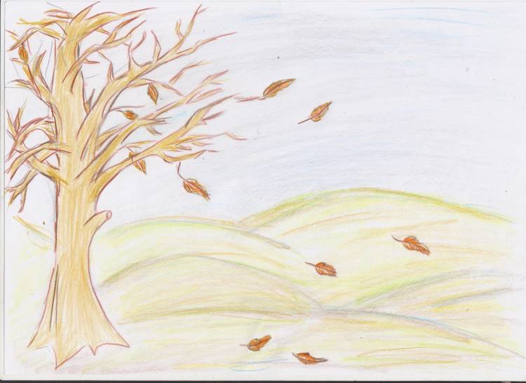 Иллюстрация листья тютчев