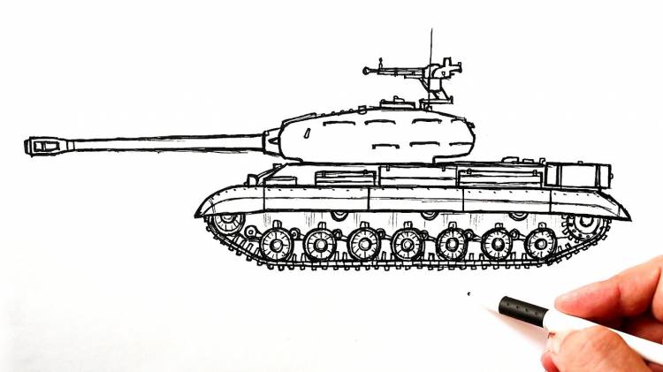 How to draw a Tank IS