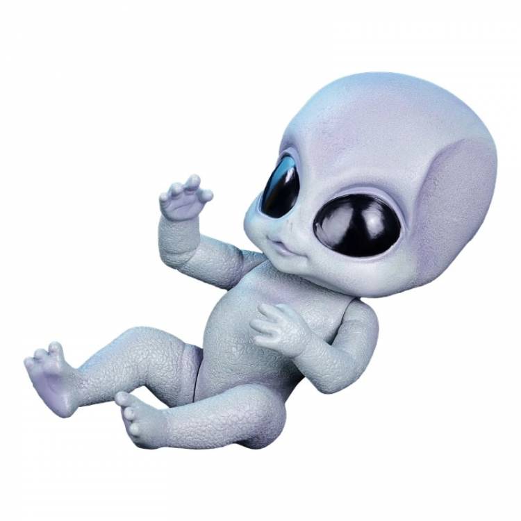 Reborns Alien с большими глазами реалистичный малыш инопланетянин для детей и взрослых собирать E