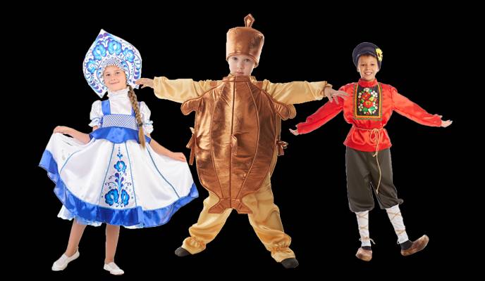 Карнавальные костюмы на Масленицу для детей