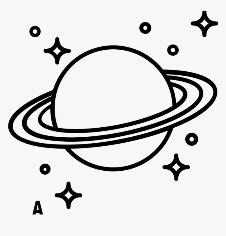 Как нарисовать планету сатурн