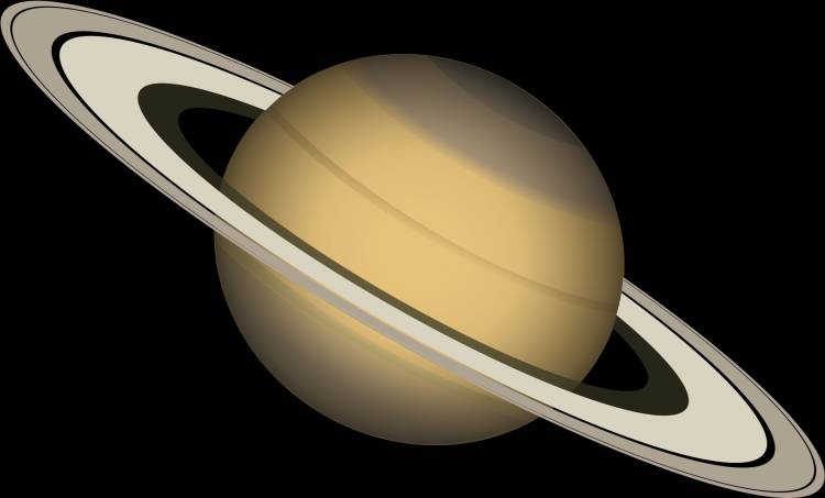 Сатурн планета рисунок