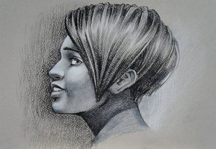 Как научиться рисовать портрет девушки карандашом поэтапно?