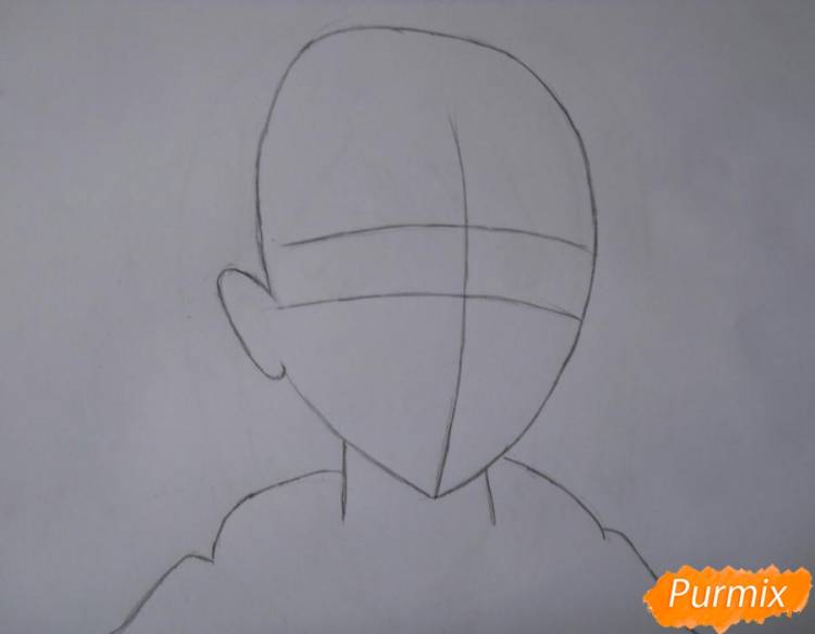 Как нарисовать Петру из Атака Титанов карандашом поэтапно
