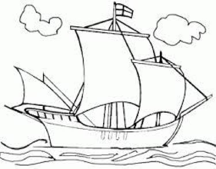 Корабль петра первого рисунок карандашом