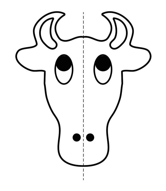 Симметричные рисунки животных