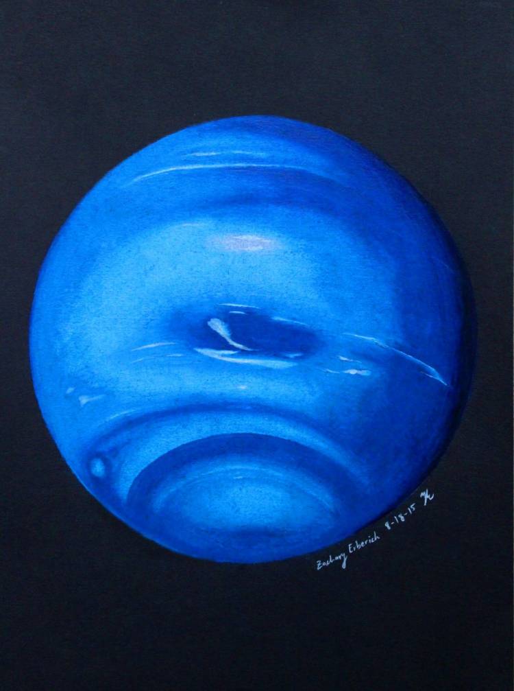 Рисунки нептуна планеты