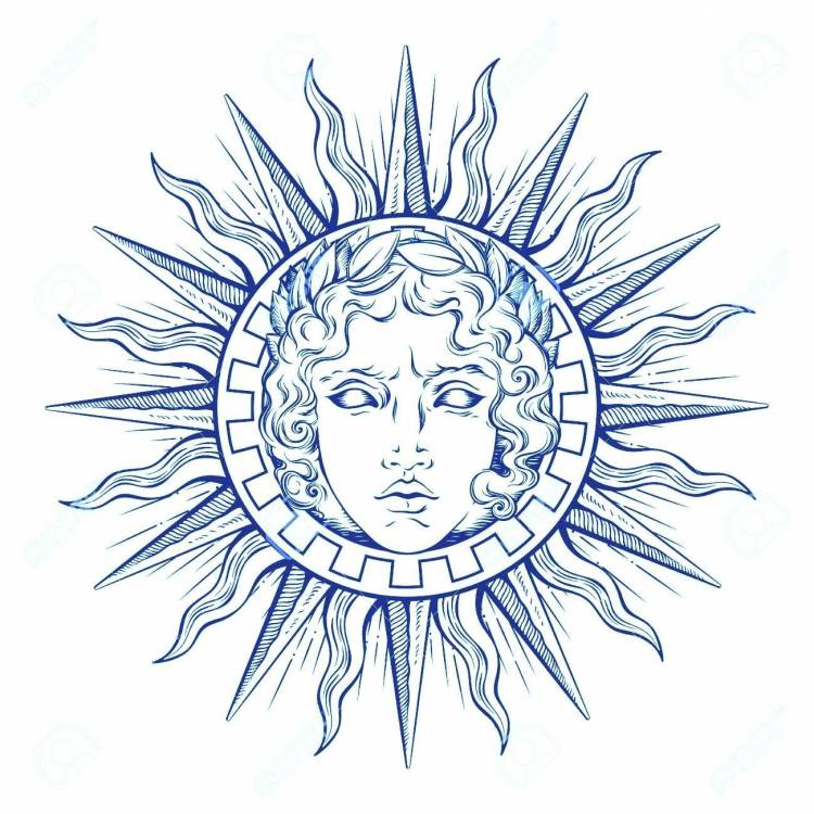 Картинки солнце и луна славянских 