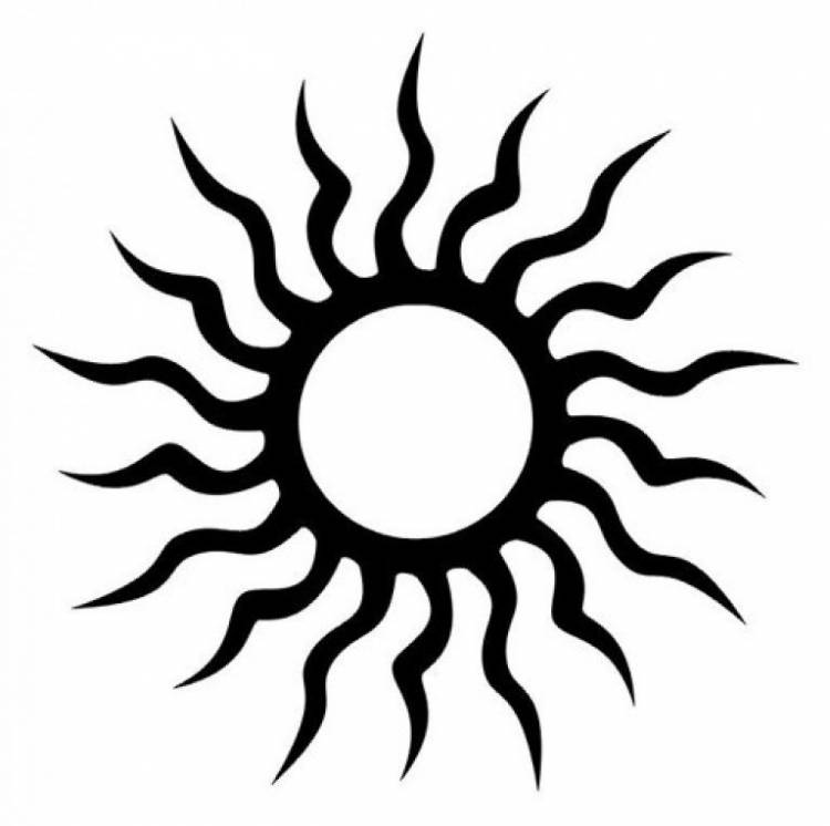 Картинки татуировка черное солнце 