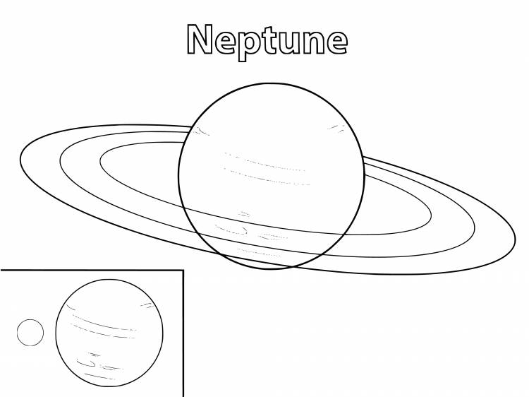 Планета юпитер раскраска