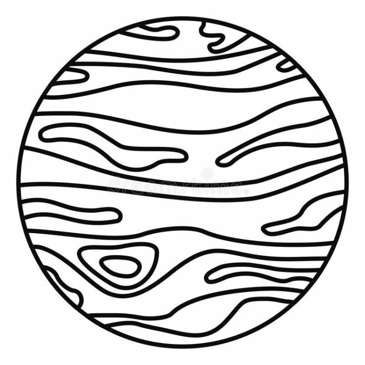 Рисунки Юпитера для срисовки 
