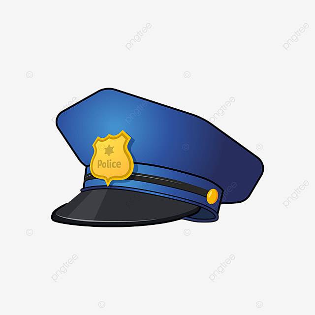 Золотая синяя полицейская фуражка клипарт PNG , Кепка полиции, Клип арт, золотой PNG картинки и пнг рисунок для бесплатной загрузки
