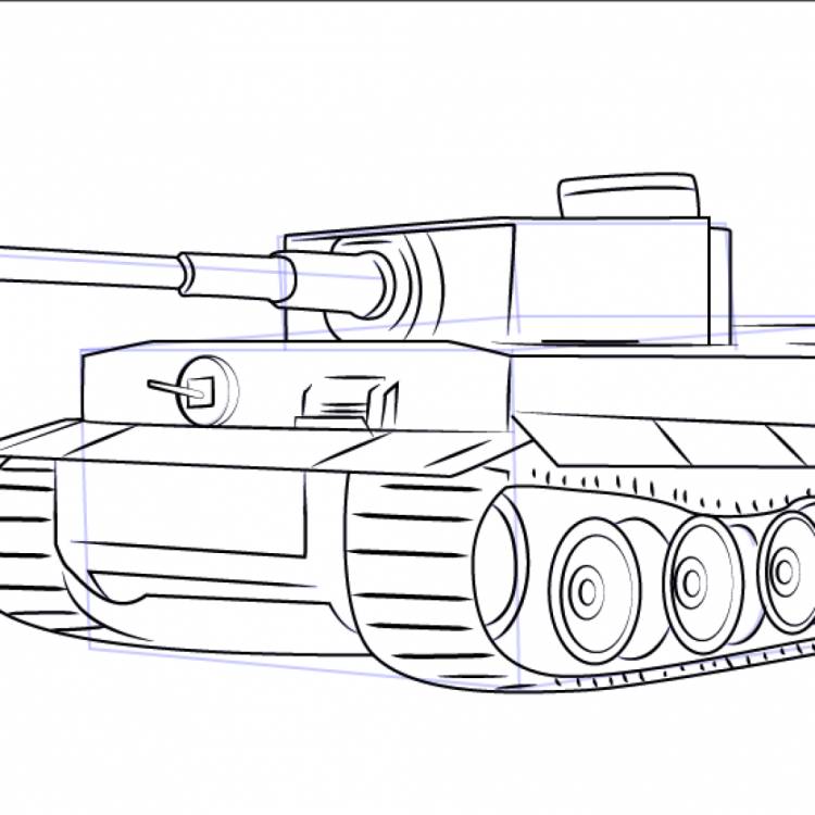 Идеи для срисовки самые легкие танков 