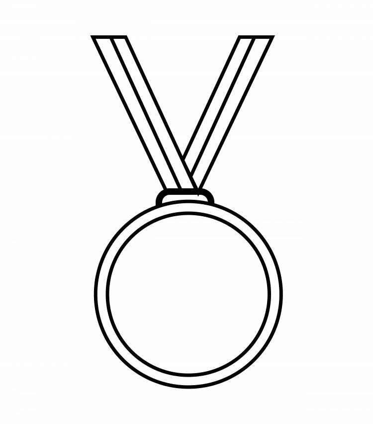 Медаль рисунок