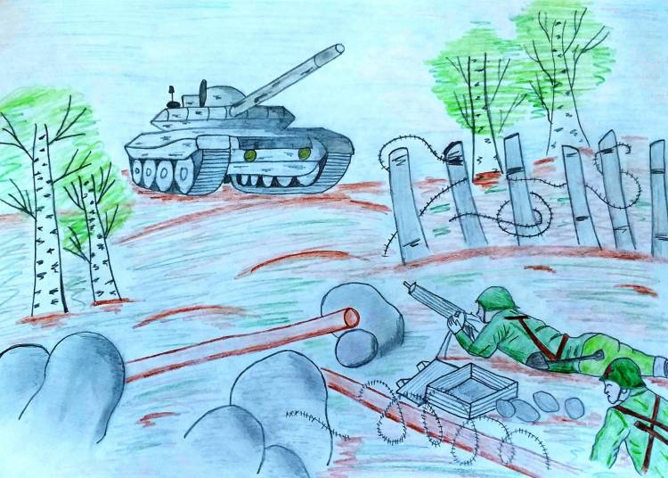 Раскраска сталинградская битва