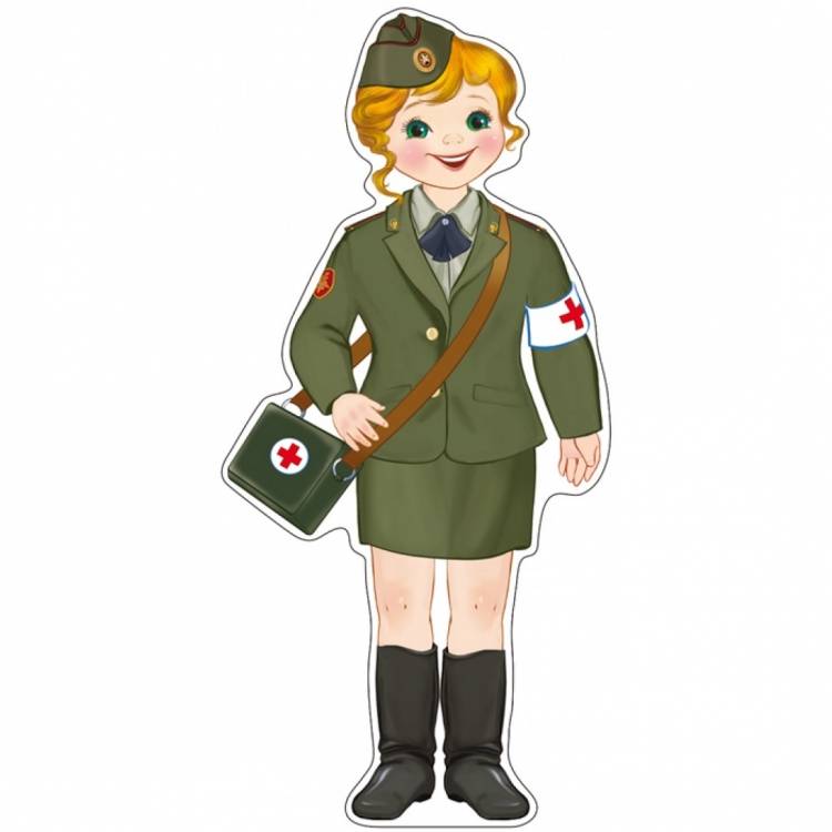 Военная медсестра рисунок