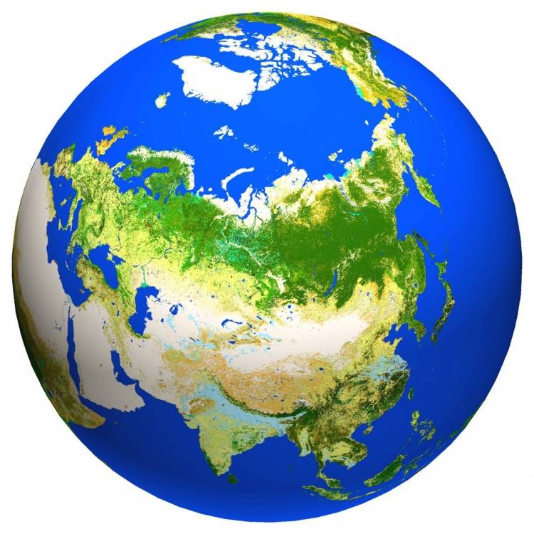 Планета земля рисунок евразия
