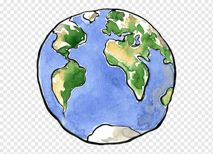 Земной шар рисунок детский рисунок 