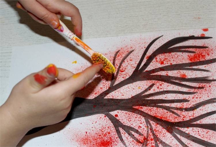 Нетрадиционные техники рисования как средство развития творческих способностей детей в детском саду