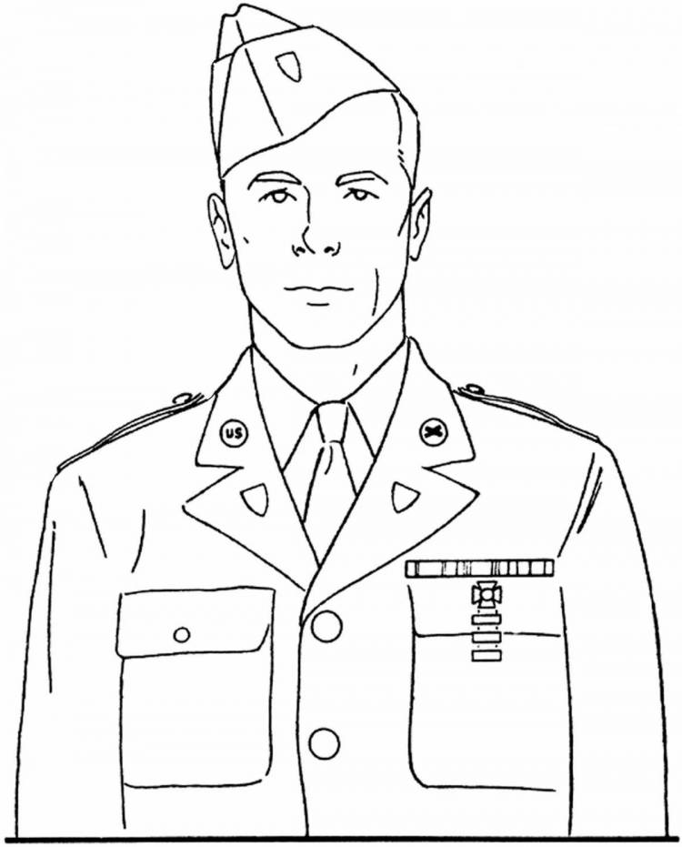 Картинки Военного портрет 