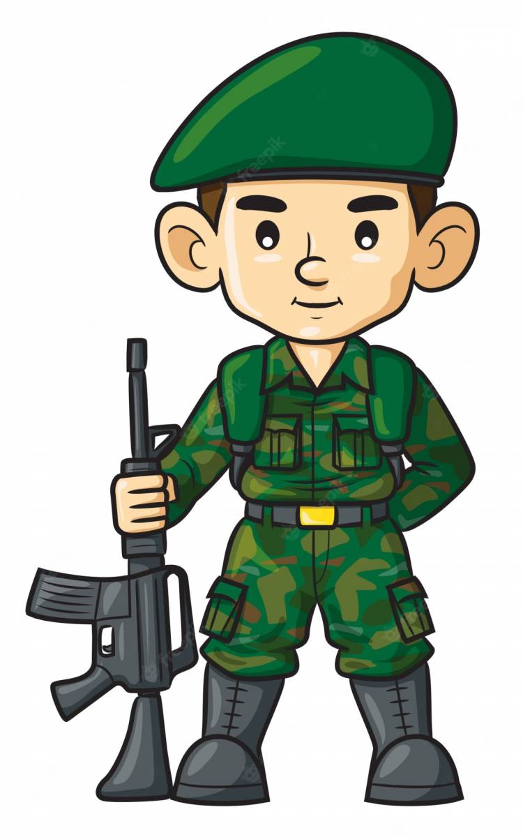 Солдат картинка для детей