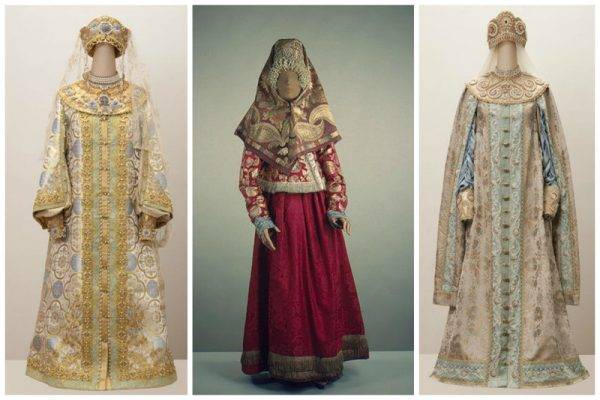 Женская одежда и славянские украшения