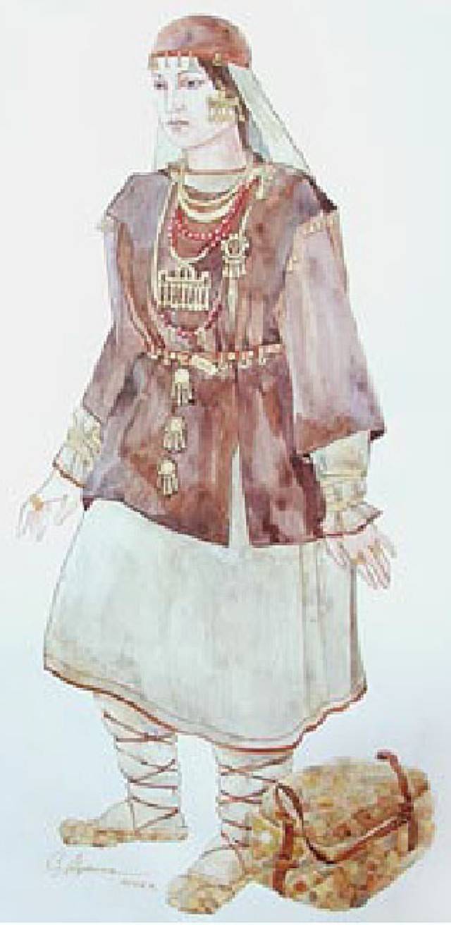 Русский национальный костюм, славянские украшения, славянская одежда, очелья, славянские обряды