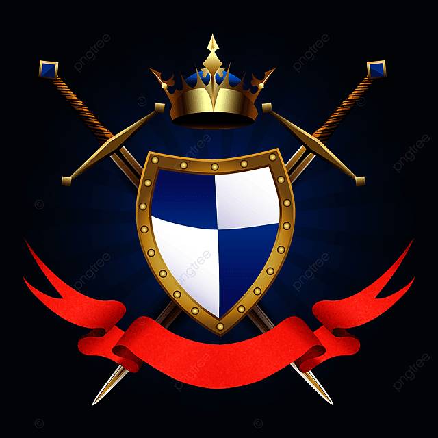 геральдический рыцарский герб с короной PNG , викторианский, коронка, средний возраст PNG картинки и пнг рисунок для бесплатной загрузки