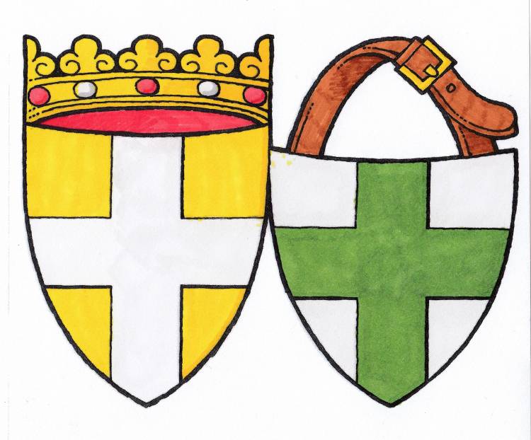 Идеи для срисовки рыцарский герб легкие 