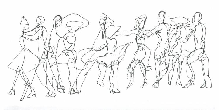Композиционный рисунок танца