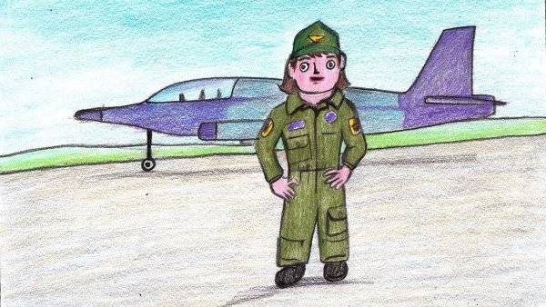 Детские рисунки пилотов 