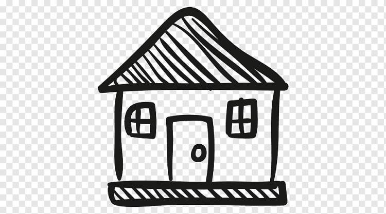 Дом Рисование Здание Дом, маленький, здание, прямоугольник, логотип png