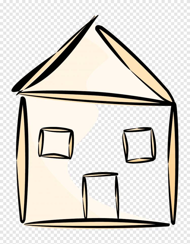 Дом Рисование, Дом, здание, прямоугольник png
