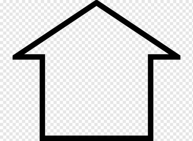 Рисунок дома, простой, угол, здание, прямоугольник png