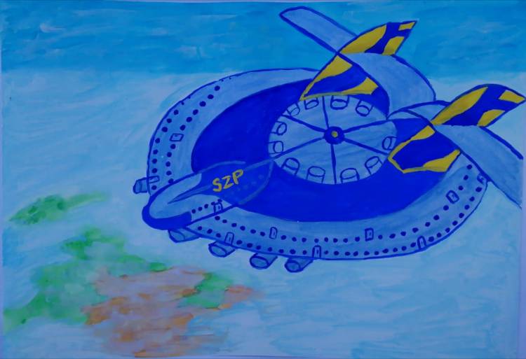 Конкурс Дети рисуют самолёт будущего