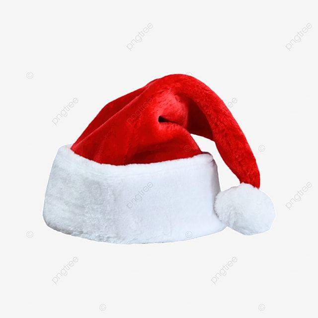 Праздничная короткошерстная новогодняя шапка PNG , шляпа клипарт, Санта, волосатый PNG рисунок для бесплатной загрузки
