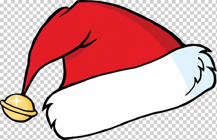 Дед Мороз Костюм Санта Шапка Белая, Шапка Мультяшная, белый, шляпа, рука png