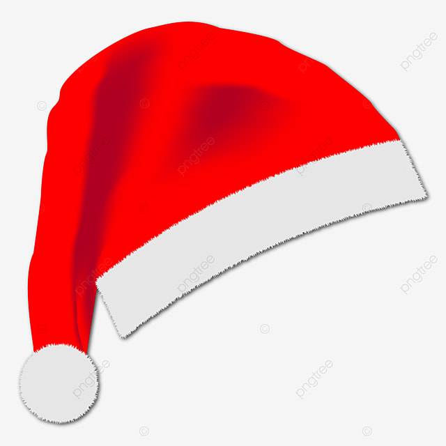 красная новогодняя шапка прозрачный фон PNG , рождественская шапка, цвет полностью, дизайн PNG картинки и пнг рисунок для бесплатной загрузки