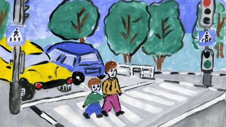 IV Всероссийский конкурс рисунков по ПДД «Мой папа и Я за безопасные дороги»