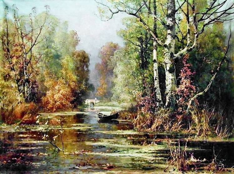 Осень в картинах известных художников