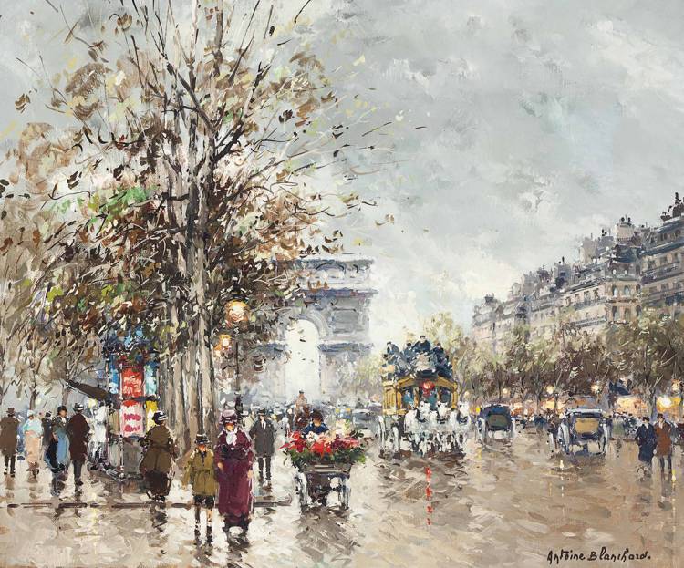 выдающихся живописцев, прославивших Париж и парижан