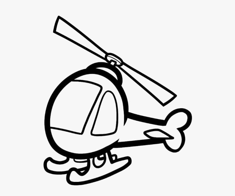 Рисунок карандашом вертолет для детей 
