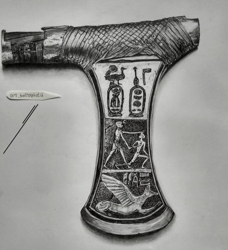 Фрагмент египетского топорика